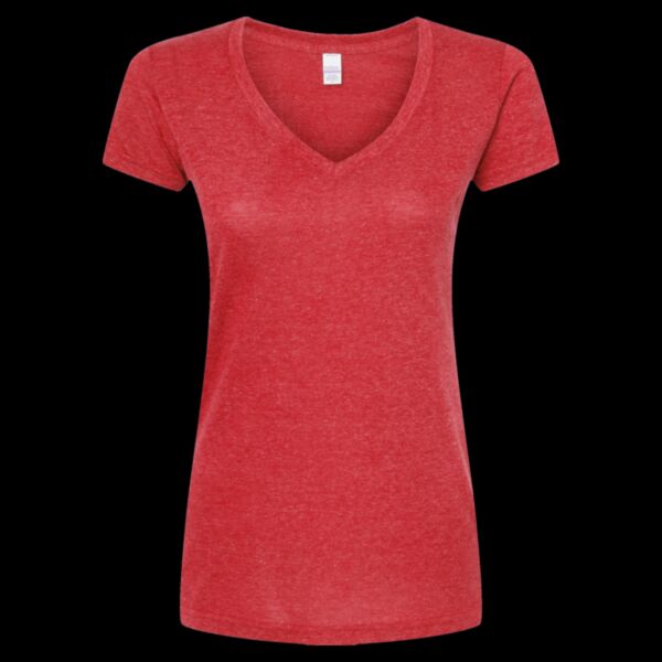 Women's Poly-Rich V-Neck T-Shirt Thumbnail