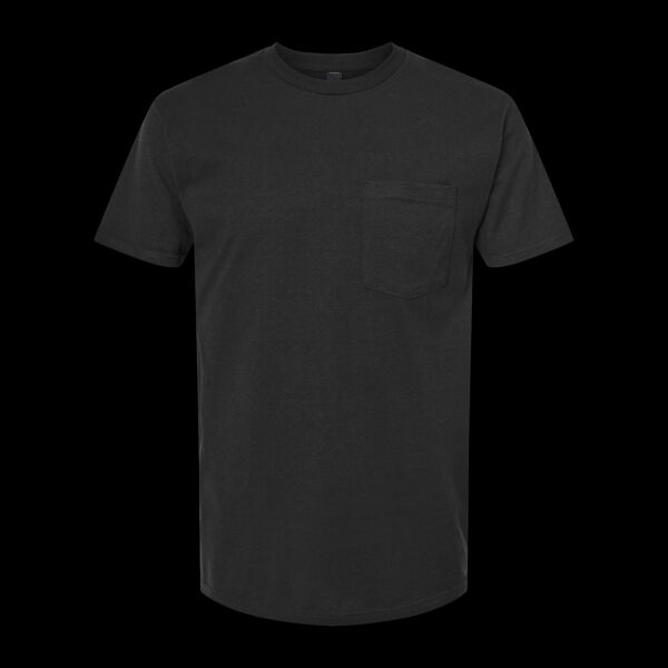 Unisex Heavyweight Jersey Pocket T-Shirt Thumbnail