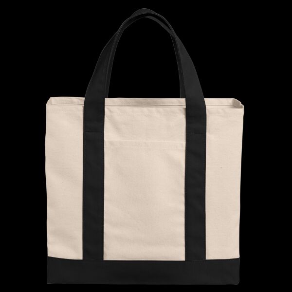 Cotton Canvas Two Tone Tote Thumbnail