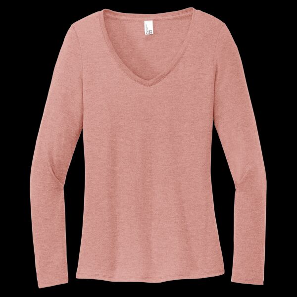 Women's Perfect Tri ® Long Sleeve V Neck Tee Thumbnail