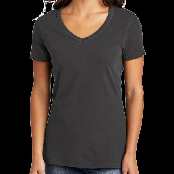 Women's Beach Wash ® Garment Dyed V Neck Tee Thumbnail