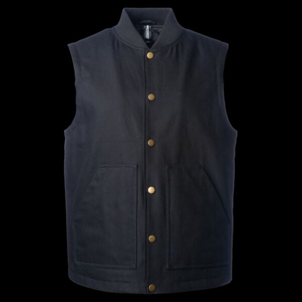 Men's Insulated Canvas Workwear Vest Thumbnail