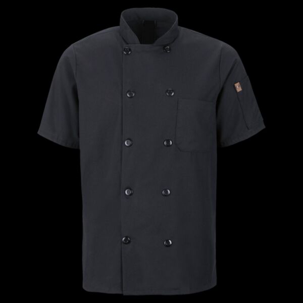 Mimix™ Short Sleeve Chef Coat with OilBlok Thumbnail
