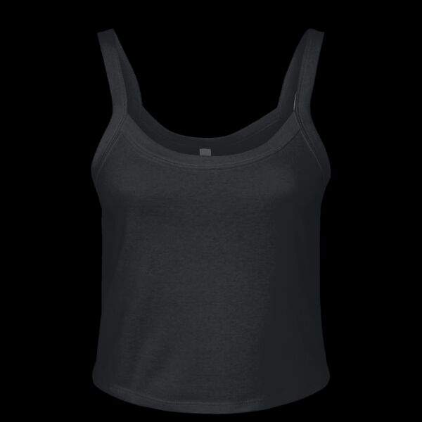 Women's Micro Rib Spaghetti Strap Tank Thumbnail