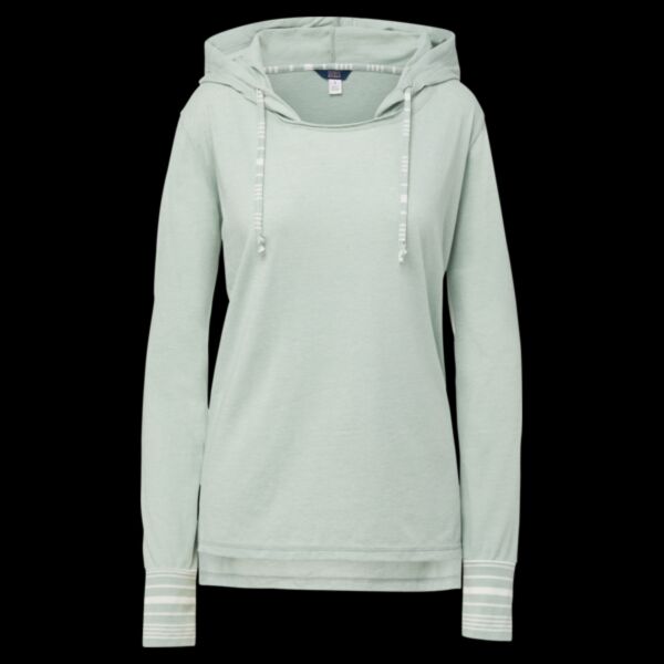 Women's Heathered Jersey Hooded Tunic Thumbnail
