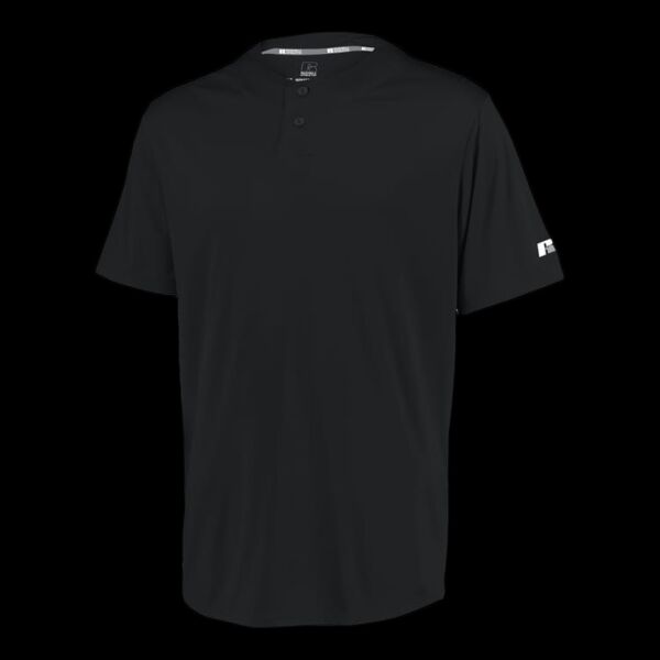 Performance Two-Button Solid Jersey Thumbnail