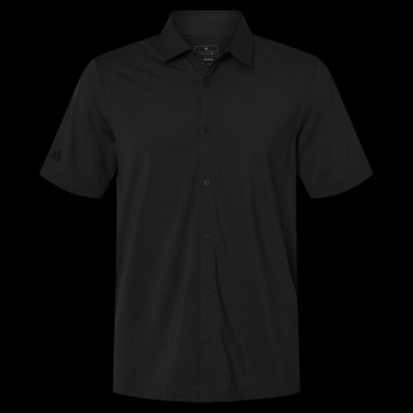 Men's Full Button Down Short Sleeve Shirt Thumbnail