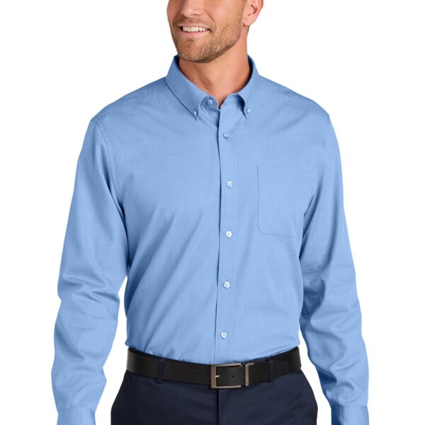 Long Sleeve Nailhead Easy Care Shirt Thumbnail
