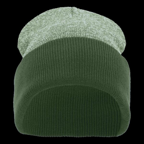 Heather Two-Tone Cuff Beanie Thumbnail