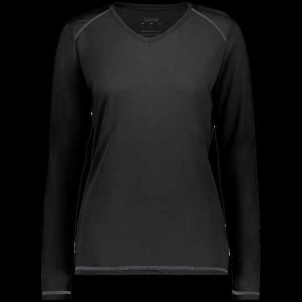 Ladies Super Soft-Spun Poly Long Sleeve Tee Thumbnail