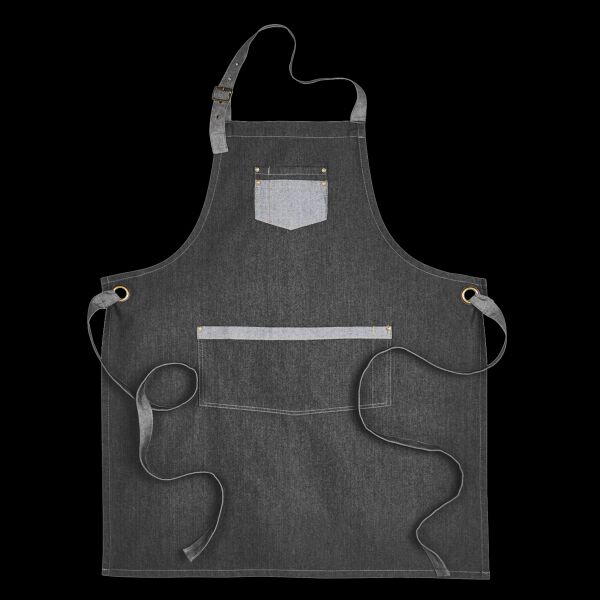 Domain Contrast Denim Bib Apron Thumbnail