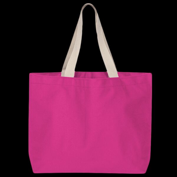USA-Made Canvas Jumbo Tote Bag Thumbnail