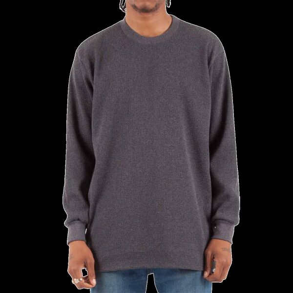 Unisex Heavyweight Thermal Long Sleeve T-Shirt Thumbnail