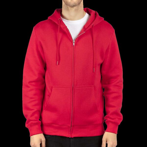 Unisex Fleece Full-Zip Hooded Sweatshirt Thumbnail