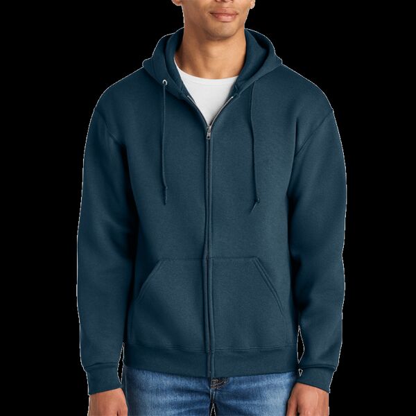 Rugged Unisex Full Zip Hooded Sweatshirt Thumbnail