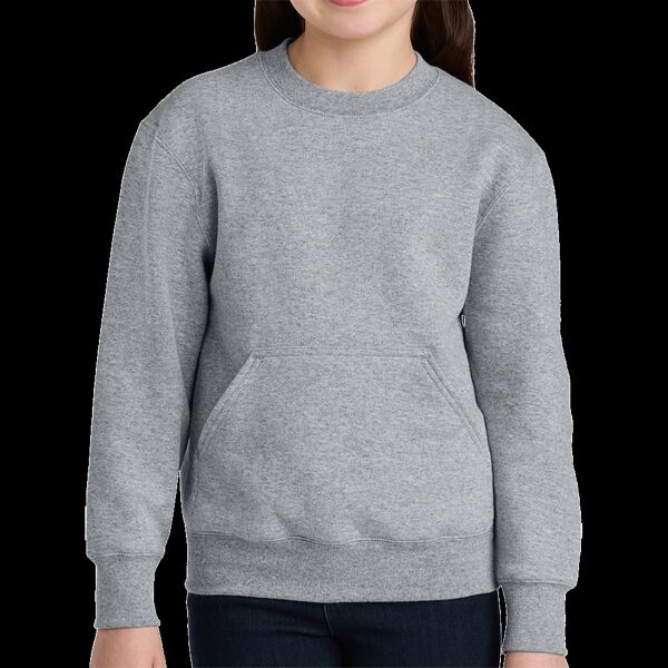 Youth Core Fleece Crewneck Pocket Sweatshirt Thumbnail
