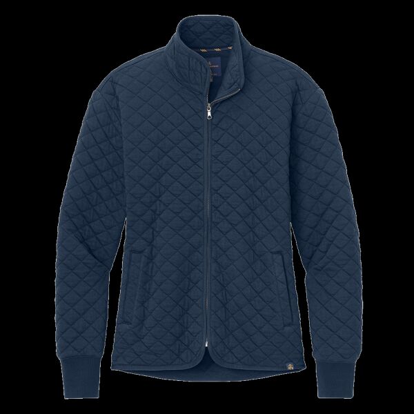 Women's Diamond Quilt Full Zip Thumbnail