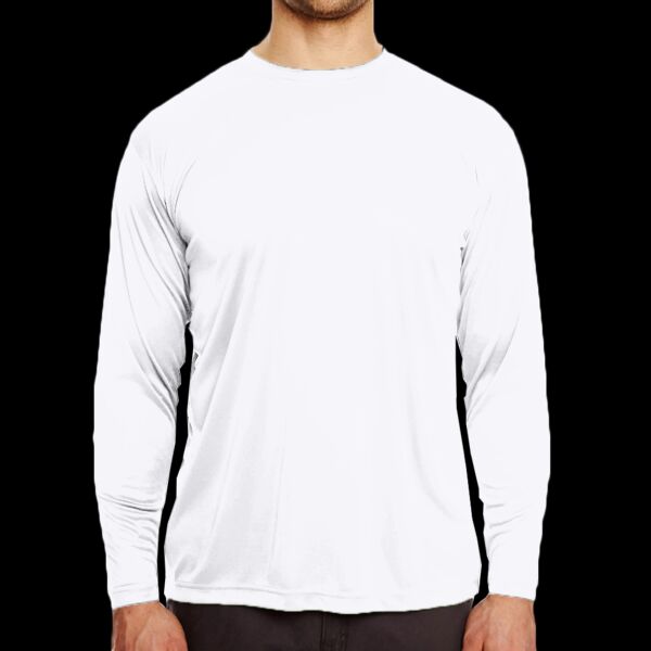Men's Cool & Dry Sport Long Sleeve Performance Interlock T-Shirt Thumbnail