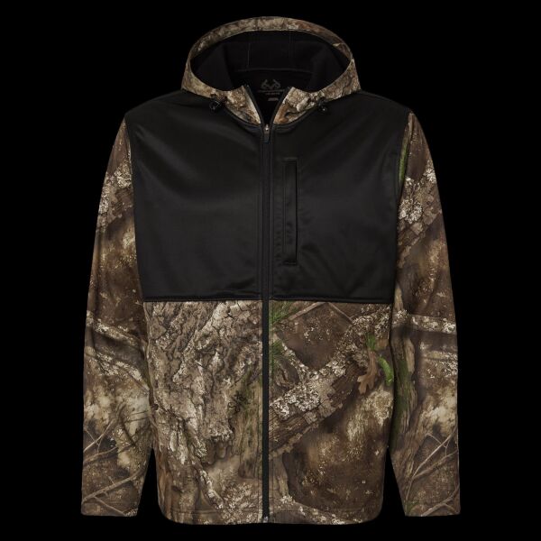 Unisex Realtree® Performance Colorblocked Full-Zip Hooded Sweatshirt Thumbnail