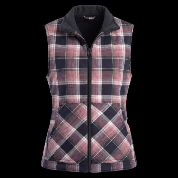 Women's Insulated Flannel Vest Thumbnail