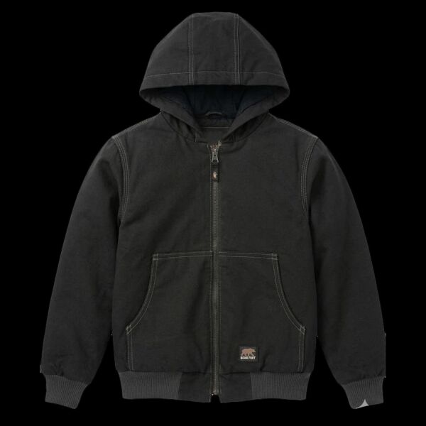 Youth Highland Softstone Duck Hooded Jacket Thumbnail