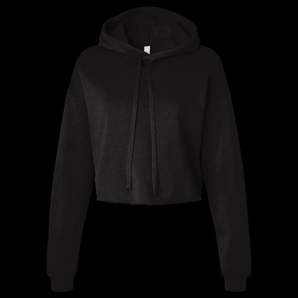 Women's Reverse Weave® Hooded Cropped Sweatshirt Thumbnail