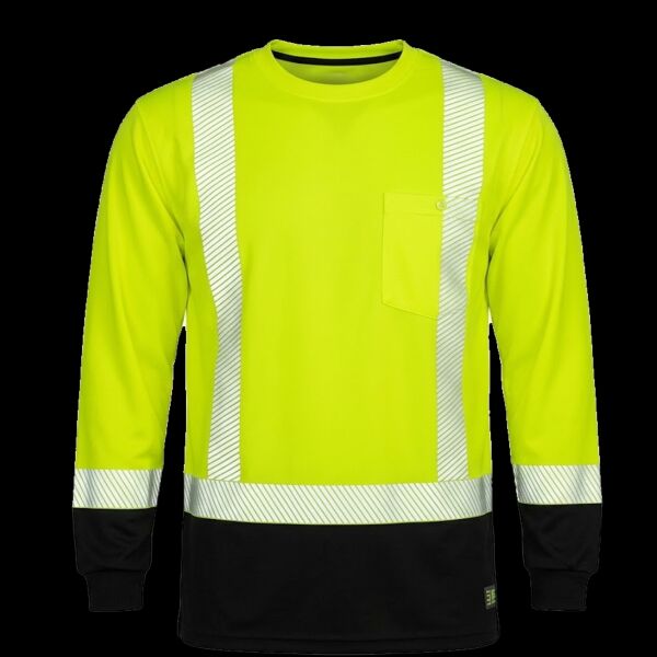 Men's Hi-Vis Class 3 Color Blocked T-Shirt Thumbnail