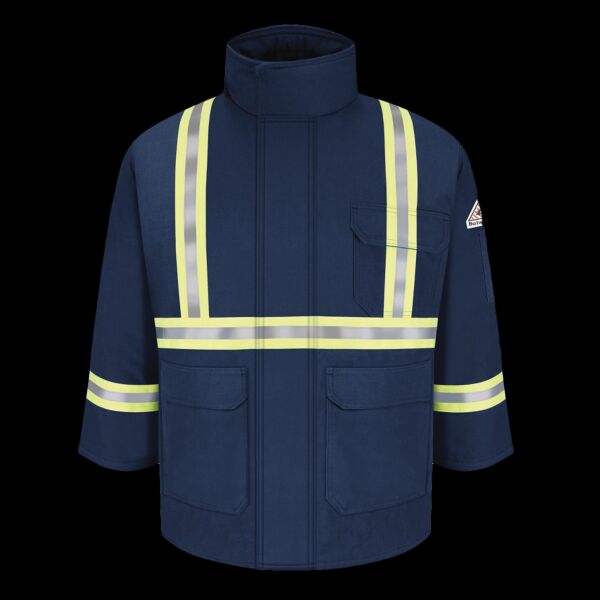 Men's Deluxe Parka With Reflective Trim - EXCEL FR® ComforTouch Thumbnail
