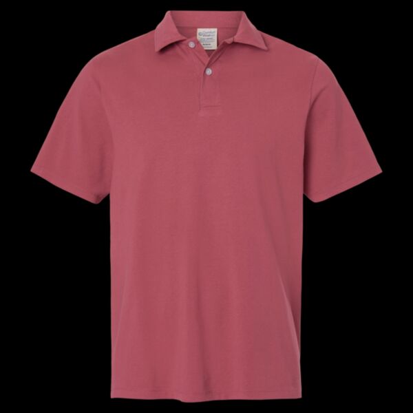 Men's Garment-Dyed Jersey Polo Thumbnail