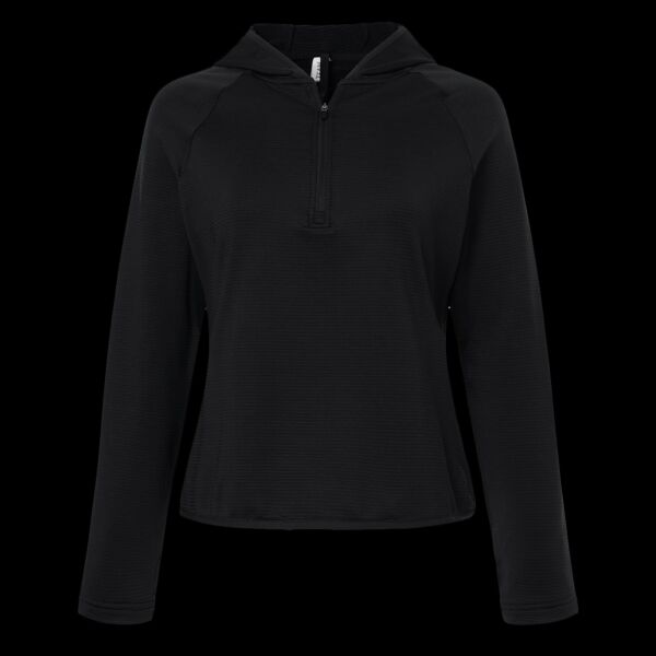Women's Qualify Quarter-Zip Hooded Pullover Thumbnail
