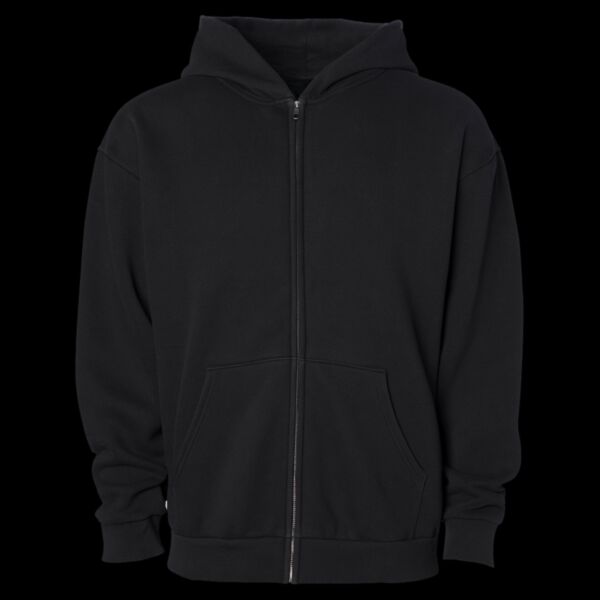 Unisex Mainstreet Heavyweight Full-Zip Hooded Sweatshirt Thumbnail