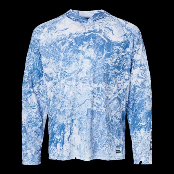 Youth Pursuit Mossy Oak Printed Hooded Long Sleeve T-Shirt Thumbnail