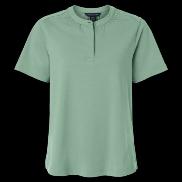 Women's Seaton Pebble Textured Polo Thumbnail