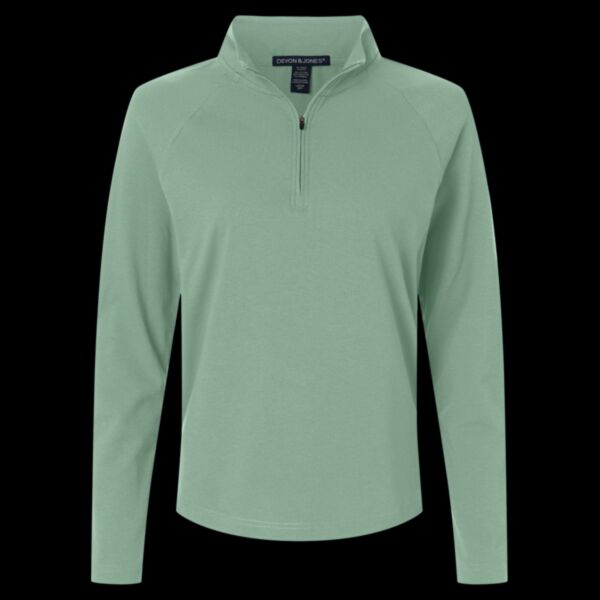Women's Seaton Pebble Textured Quarter-Zip Pullover Thumbnail