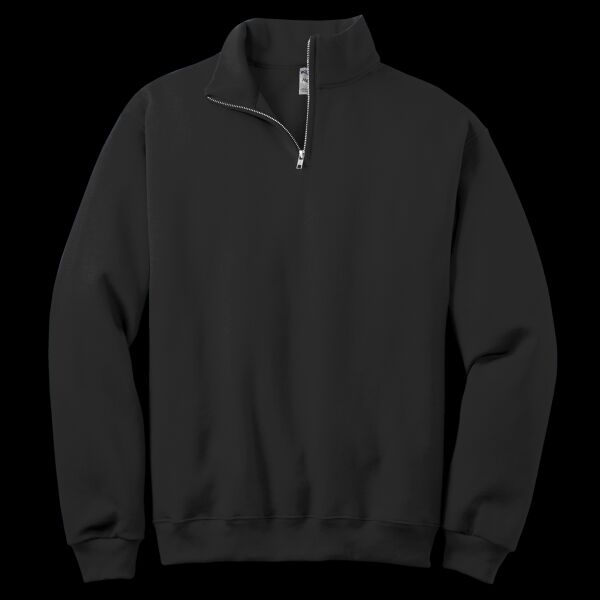 NuBlend ® 1/4 Zip Cadet Collar Sweatshirt Thumbnail