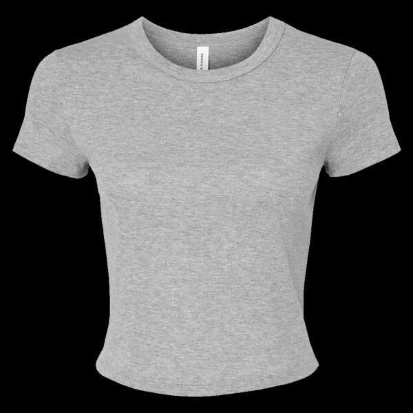 Women's Micro Rib Baby Tee Thumbnail