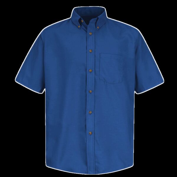 Men's Poplin Short Sleeve Dress Shirt Thumbnail