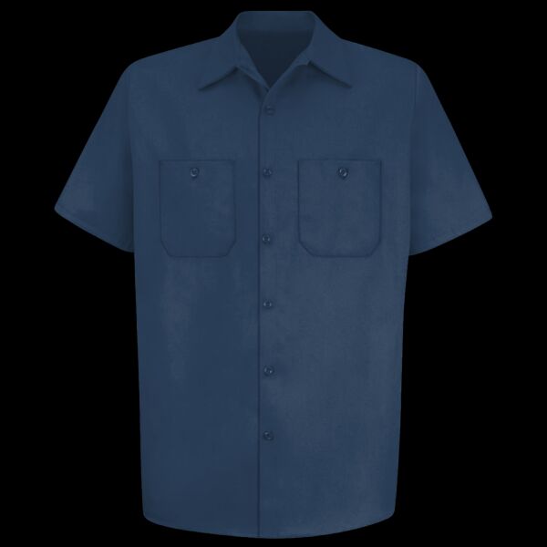 Men's Cotton Short Sleeve Uniform Shirt Thumbnail