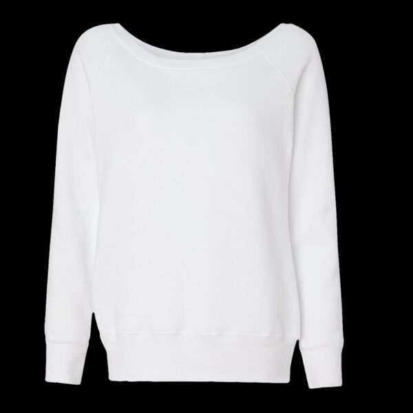 Women’s Sponge Fleece Wide Neck Sweatshirt Thumbnail