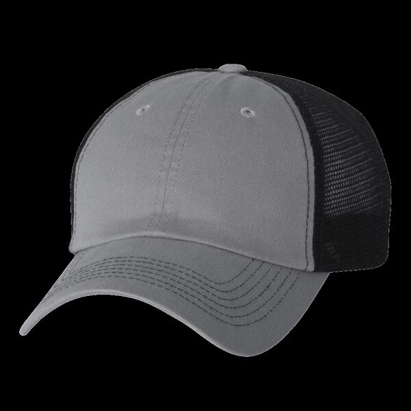 Contrast-Stitch Mesh-Back Cap Thumbnail
