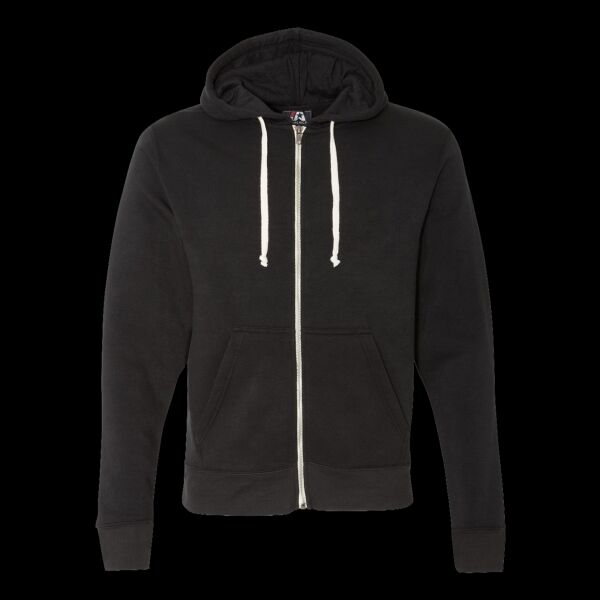 Men's Triblend Full-Zip Hooded Sweatshirt Thumbnail