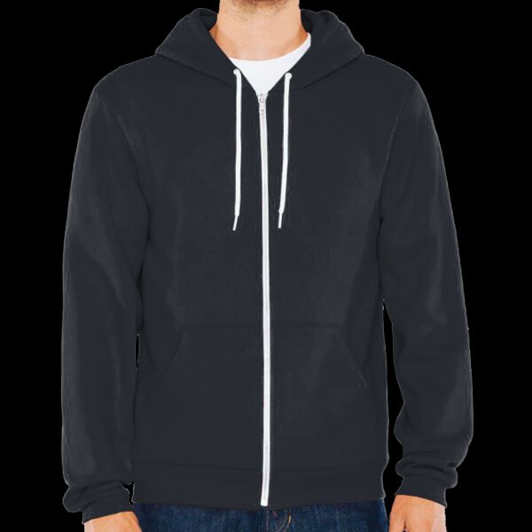 Unisex USA-Made Flex Fleece Full-Zip Hoodie Sweatshirt Thumbnail