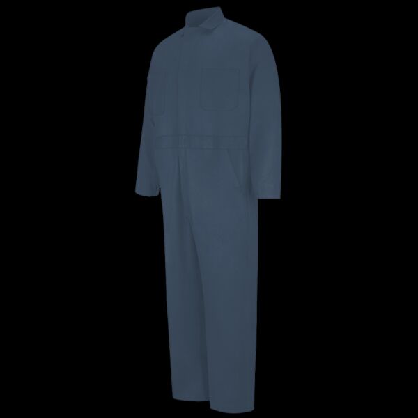 Men's Extended Sizes Button-Front Cotton Coveral Thumbnail