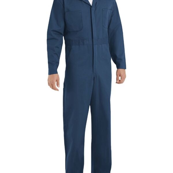 Button-Front Cotton Coverall Additional Sizes Thumbnail
