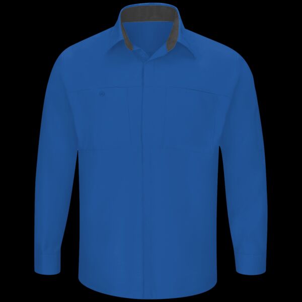 Men's Tall Performance Plus Long Sleeve Shirt with OilBlok Technology Thumbnail