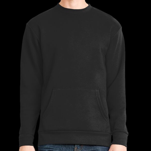 Unisex Santa Barbara Pocket Crewneck Sweatshirt Thumbnail