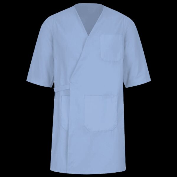 Men's Collarless Butcher Wrap Thumbnail