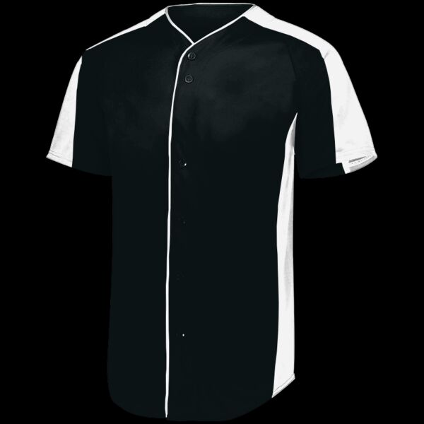 Men's Full Button Baseball Jersey Thumbnail