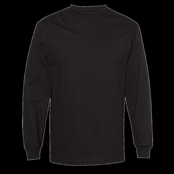 Unisex Heavyweight Cotton Long Sleeve Tee Thumbnail