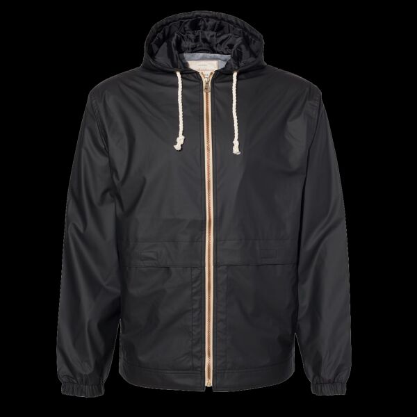 Unisex Vintage Hooded Rain Jacket Thumbnail